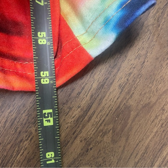 Tank Dress Colorful Print Sleeveless Casual Summer Beach dress 3XL - Picture 7 of 11